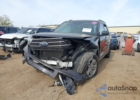 2021 Ford Explorer Xlt from USA, damaged, VIN 1FMSK8DH8MGC41461